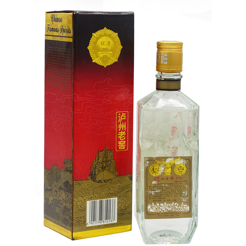 泸州老窖特曲 52度 500ml 浓香型白酒 1995年生产老酒 单瓶
